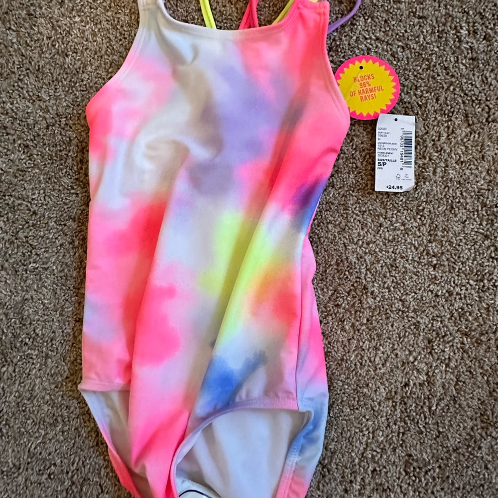 Brand New Girls bathing suit size small 5/6